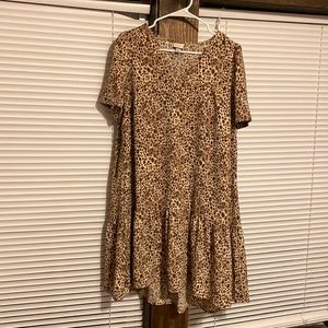 Animal Print Dress